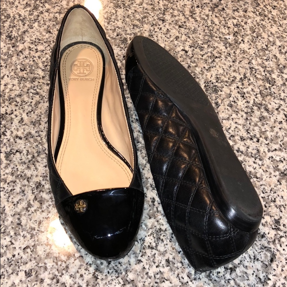 Tory Burch quilted flats